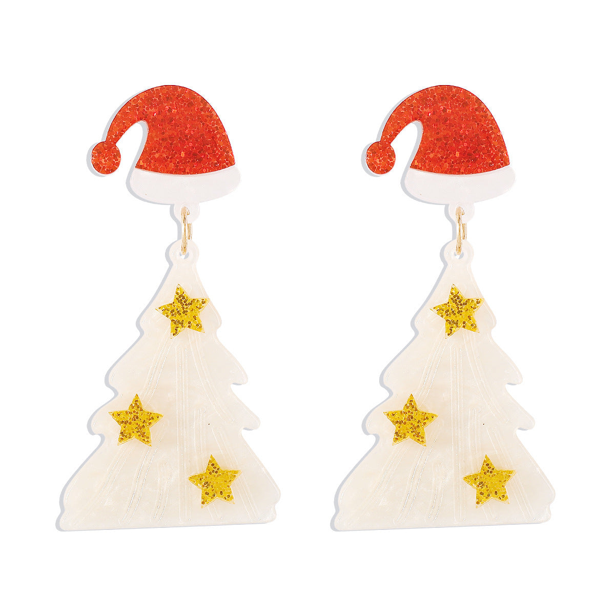 Creative Niche Fashion Temperament Trendy Festive Acrylic Earrings