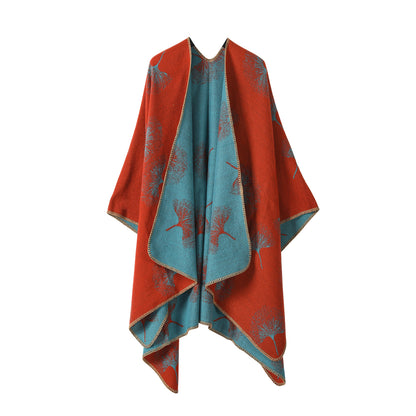 Ginkgo Leaf Shawl Summer High Sense