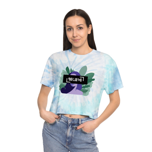 Women's Tie-Dye Crop Tee