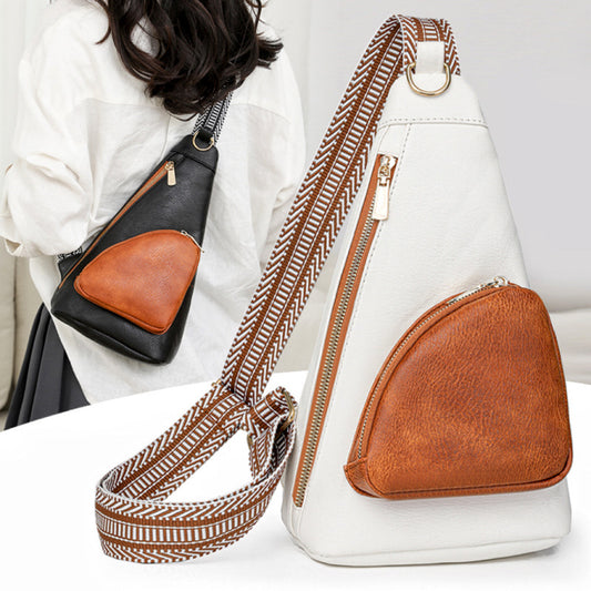 Retro New Style High-grade Shoulder Messenger Bag For Women