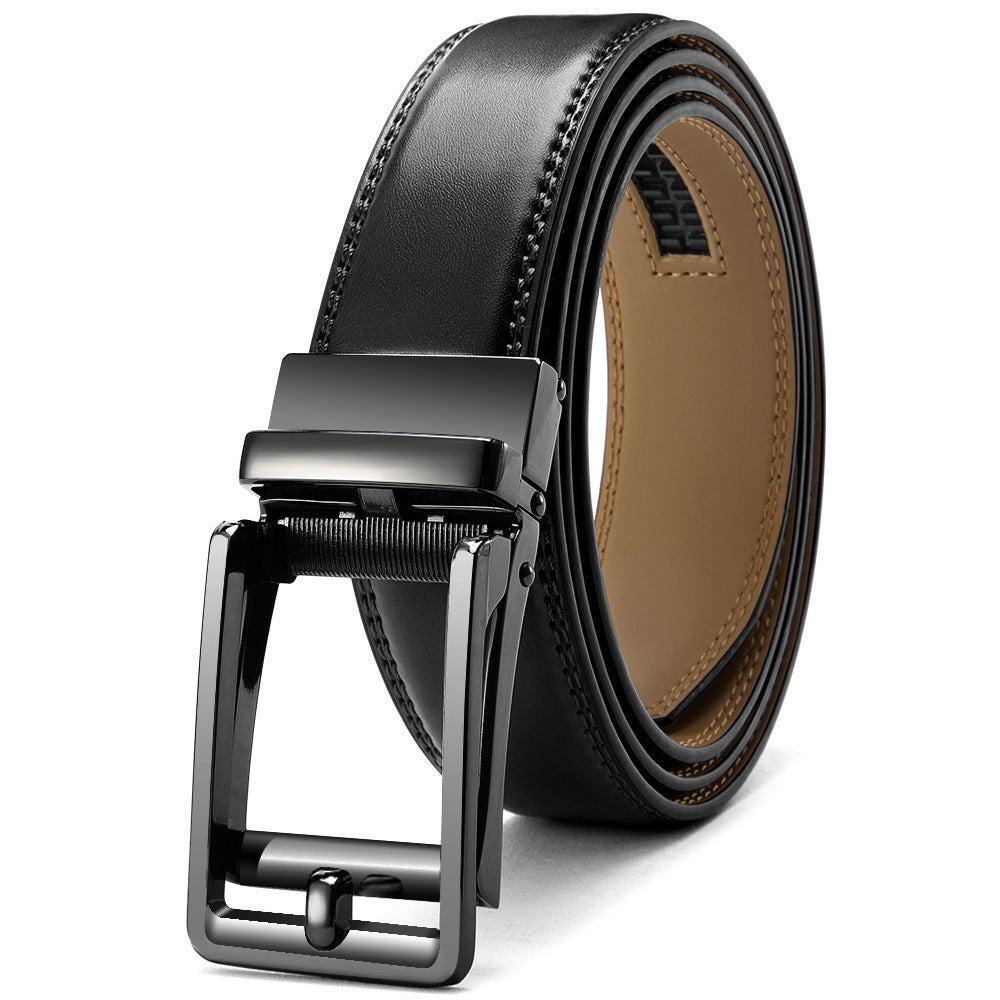 Reprint Anti-pull Alloy Automatic Buckle Belt Men