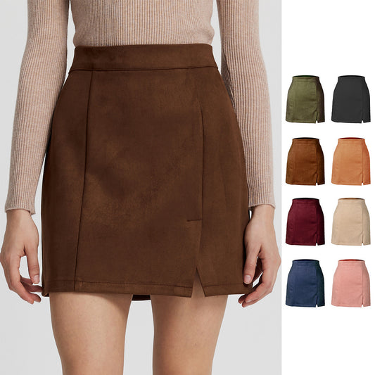 Autumn And Winter skirt  A- Line new  Style High Waist Fashion Sexy Skirt