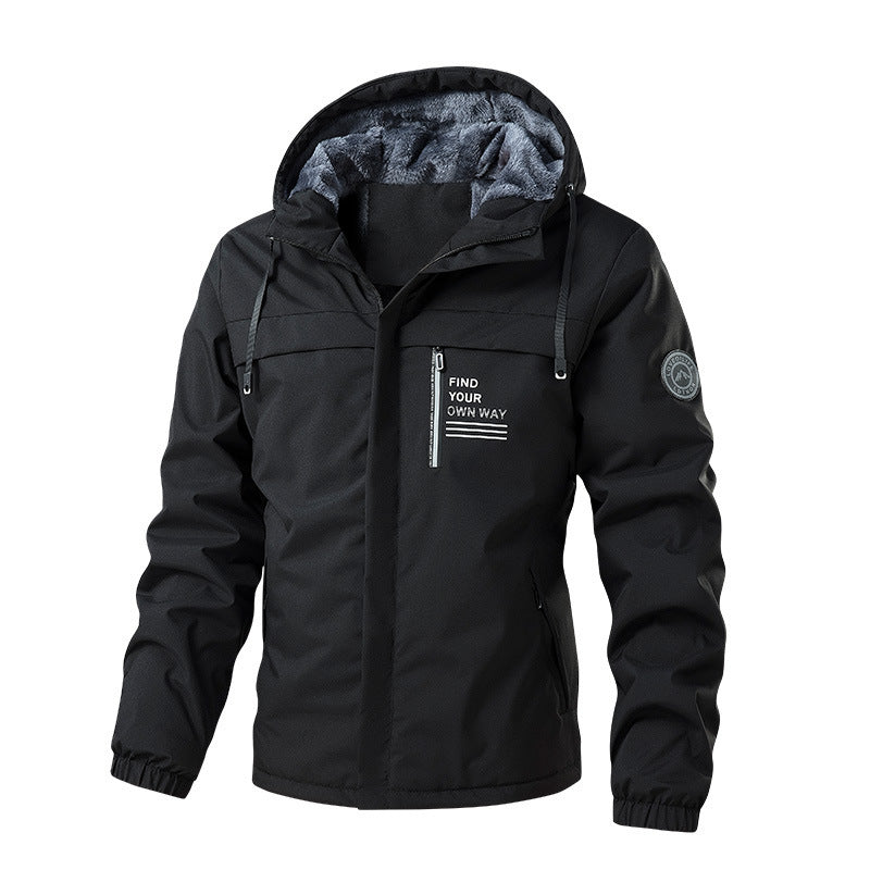 Men's Outdoor Jacket Thick Jacket Coat