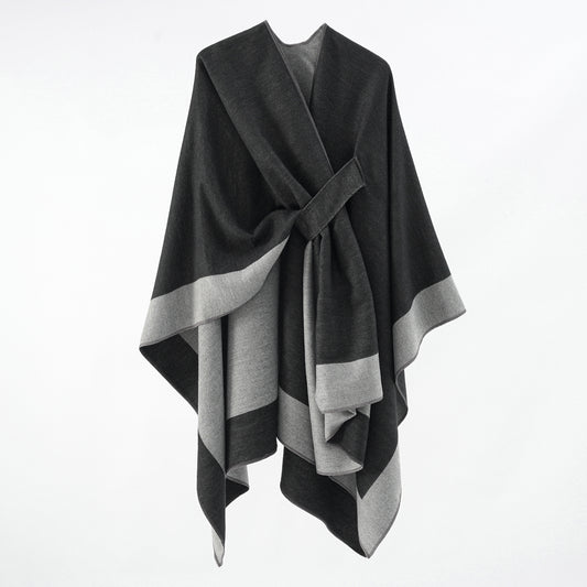 European And American Travel Style Shawl Outer Match Cloak