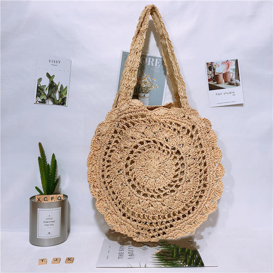 Net Woven Bag Women Bag Straw Woven Bag