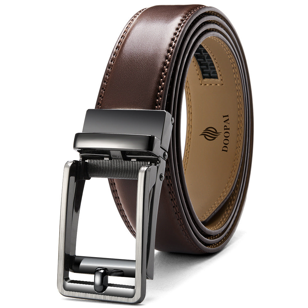 Reprint Anti-pull Alloy Automatic Buckle Belt Men